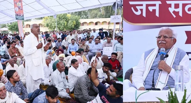 सढौरा में मुख्यमंत्री को सुनने उमड़ा जन सैलाब