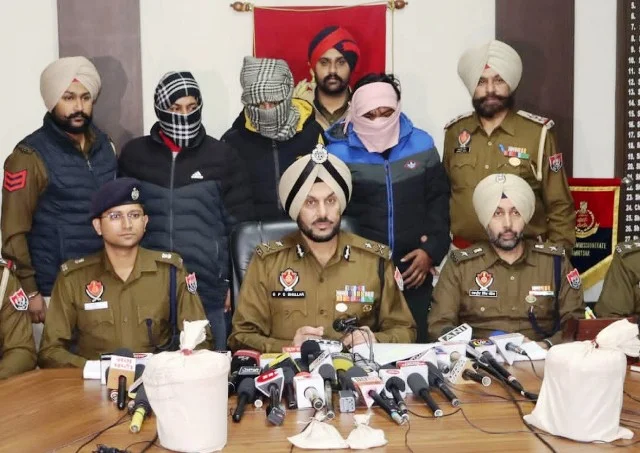 19 किलो हेरोइन बरामद, मन्नू महावा गिरोह के तीन सदस्य गिरफ्तार