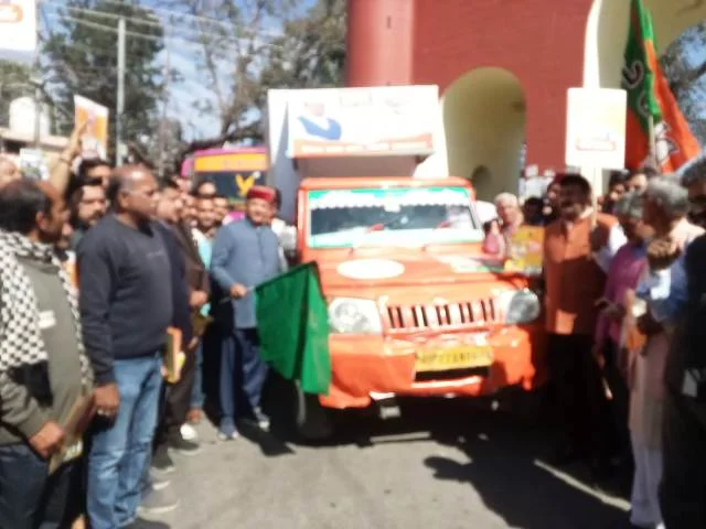 संकल्प पत्र सुझाव यात्रा प्रारंभ, भाजपा जनता के द्वार - बिंदल