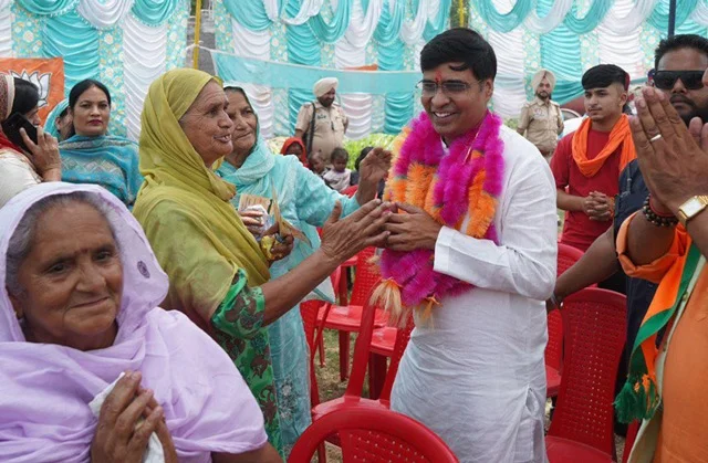 पंजाब में कानून व्यवस्था जीरो,योगी से ट्रेनिंग लें मान - शर्मा