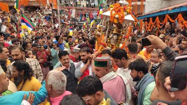 श्री केदारनाथ भगवान की पंचमुखी चल -विग्रह मूर्ति  केदारनाथ हुई रवाना