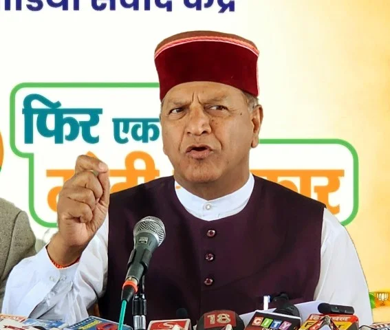 सीएम ने कांग्रेस की हार को स्वीकार कर लिया है - बिंदल