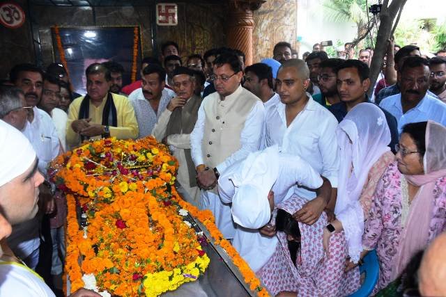 सीएम ने वन विकास निगम अध्यक्ष के निधन पर जताया शोक
