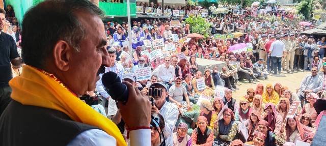 हिमाचल प्रदेश की सम्पदा को लूटने नहीं दूंगा -सीएम
