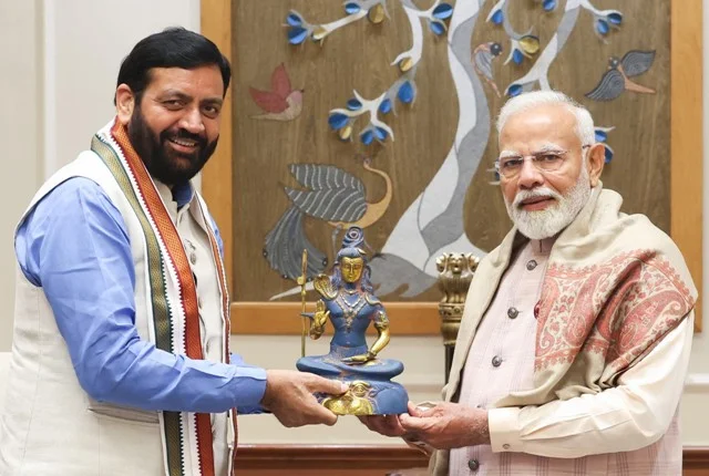 सीएम सैनी ने की पीएम मोदी से मुलाकात