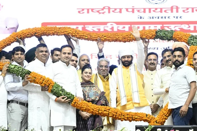 पंचकूला में मनाया गया राज्य स्तरीय ग्राम उत्थान समारोह