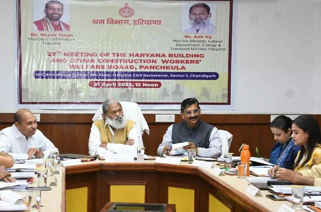 विज ने श्रम कल्याण बोर्ड से जुड़े मामले में उठाया बड़ा कदम