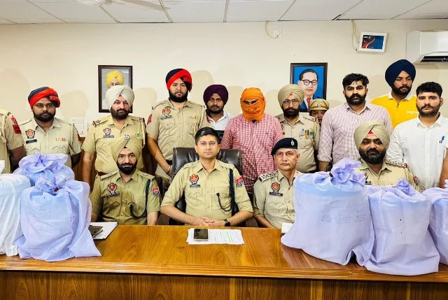 85 किलो हेरोइन के साथ ड्रग हैंडलर गिरफ्तार