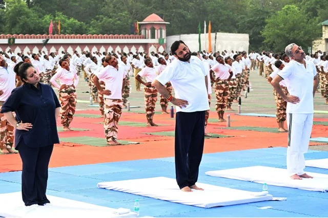 22 जिलों में एक साथ होगा योग दिवस का आयोजन