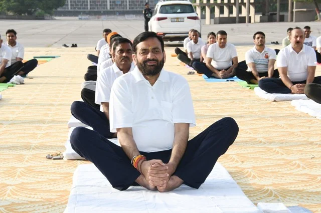 योग दिवस की तैयारी: हरियाणा विधानसभा में हुआ प्रशिक्षण शिविर
