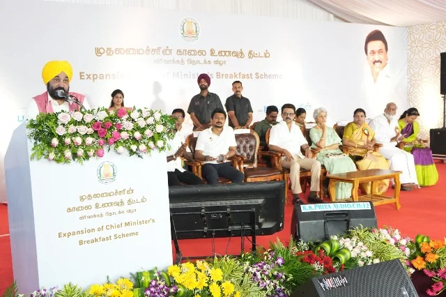 तमिलनाडु की राह पर पंजाब ब्रेकफास्ट स्कीम पर विचार शुरू