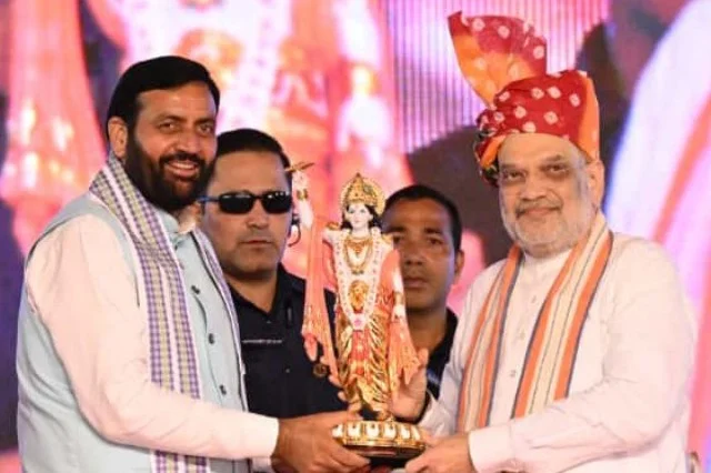 अमित शाह ने कुरुक्षेत्र से विकास कार्यों की नई राह दिखाई