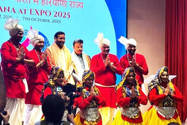 वर्ल्ड एक्सपो में हरियाणा की चमक, सीएम सैनी ने गिनाई विकास उपलब्धियां