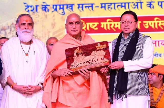 धर्म, सत्य व निष्काम कर्म का संदेश कुरुक्षेत्र से विश्व में प्रवाहित मुख्यमंत्री धामी