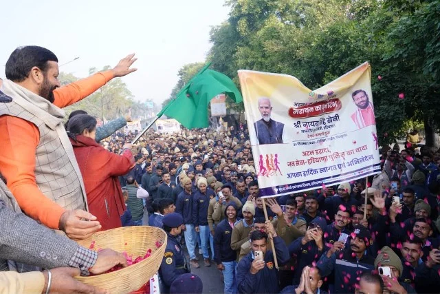 पुलिस बैच-93 की अटल जनसेवा दौड़ पंचकूला में शुरू, मुख्यमंत्री नायब सैनी रहे मौजूद