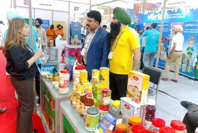 Markfed का स्टॉल निवेश सम्मेलन में बना आकर्षण का केंद्र