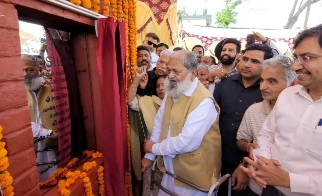 अम्बाला छावनी में रिटेनिंग वॉल परियोजना का शुभारंभ