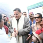 सीमांत क्षेत्र के दौरे में सीएम धामी ने हरित चारधाम यात्रा का संदेश दिया