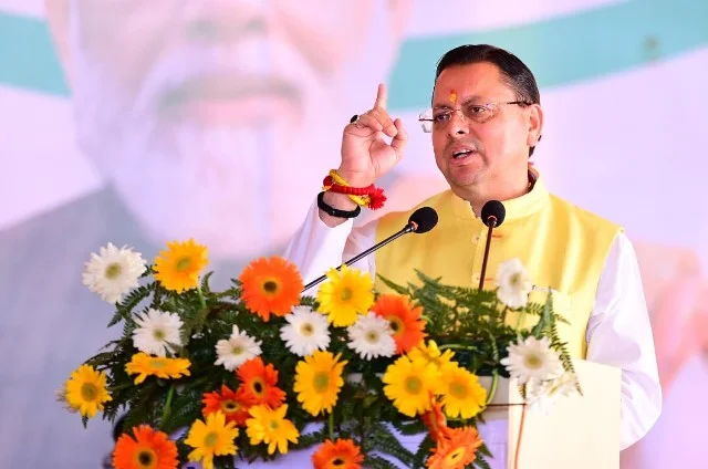 सैनिकों के सम्मान में आयोजित कार्यक्रम में सीएम धामी मुख्य अतिथि रहे