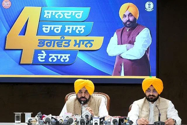 ‘शानदार चार साल’ में ग्रामीण बदलाव की तस्वीर, सीएम मान ने रिपोर्ट कार्ड किया पेश