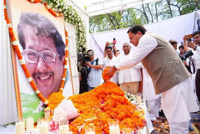 धामी ने स्व. जसपाल राणा के योगदान को किया याद, परिवार के प्रति जताई संवेदना