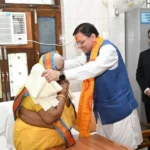 हरिद्वार में गायत्री परिवार की अधिष्ठात्री से मिले जे.पी. नड्डा और मुख्यमंत्री धामी